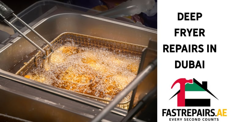 a deep fryer in a deep fryer