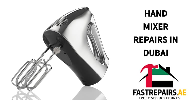 a hand mixer with a hand mixer and a hand held mixer