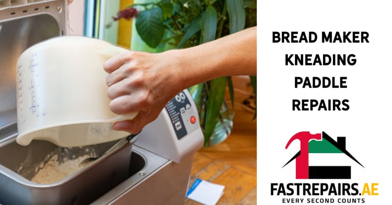 a person is making bread bread in a machine