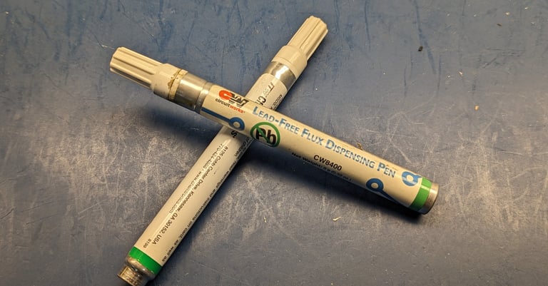Popular solder flux dispensing pens