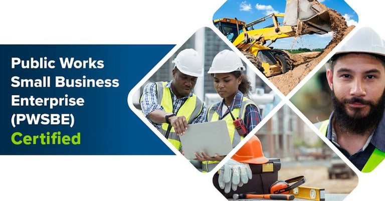 Public Works Small Business Enterprise (PWSBE) Certified