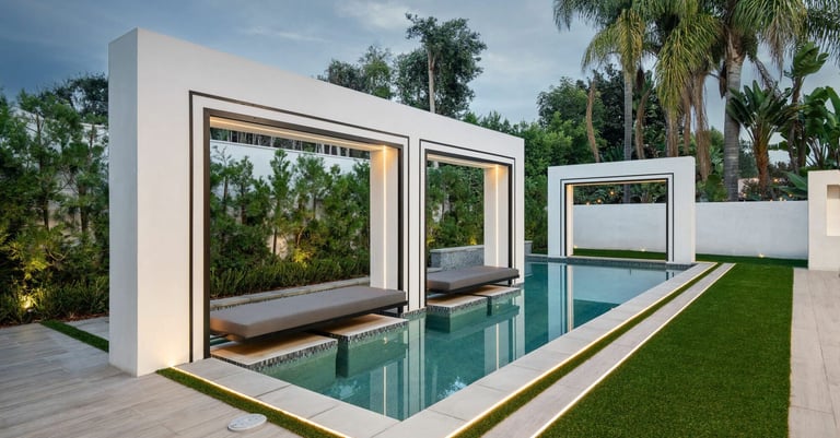 Luxury pool builder San Fulgencio – modern infinity pool with premium finishes