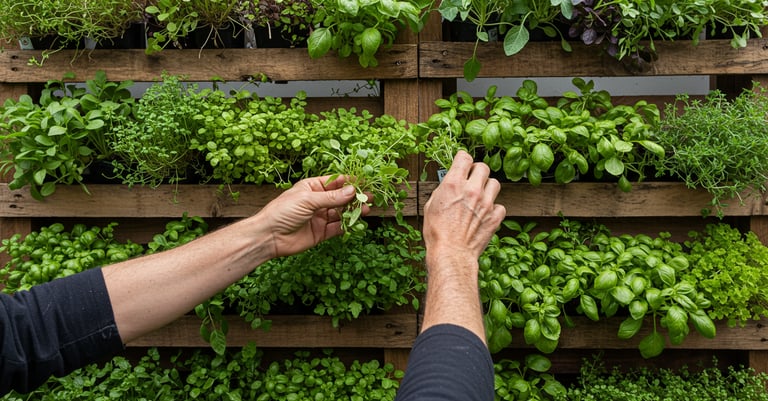Different vertical garden system types comparison