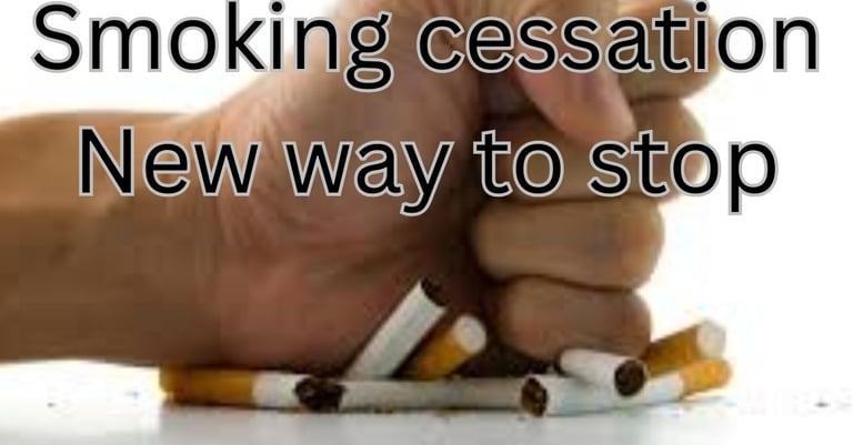 Smoking cessation: New way to stop