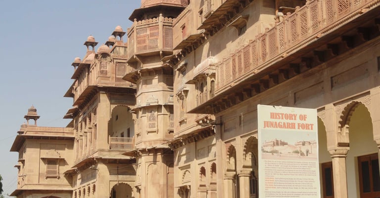 Junagarh Fort, Bikaner, Rajasthan, India