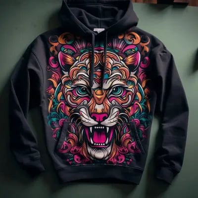 Διαφημιστικά φούτερ με custom εκτύπωση.