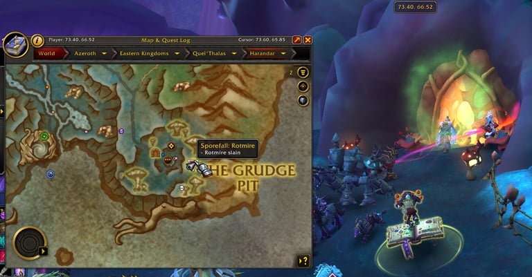 Sporefall location, wow midnight rotmire, rotmire boss guide, sporefall raid wow, wow rotmire guide, rotmire heroic guide