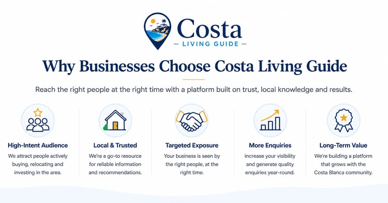 Costa Living Guide Founding Partner