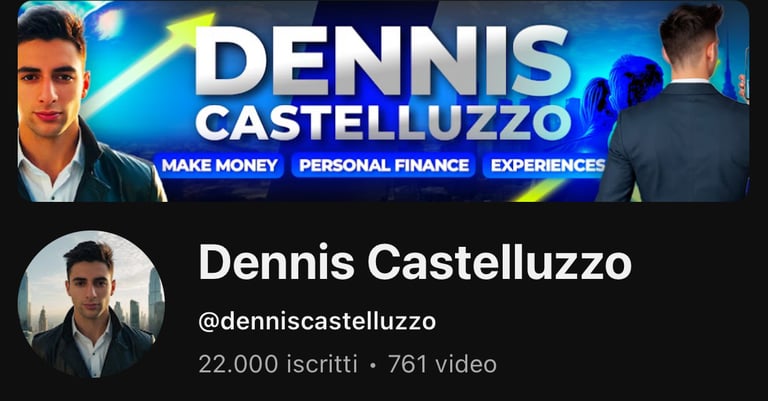 Canale Youtube di Dennis Castelluzzo