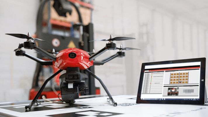invenco-ai contact us page with drone and inventory management software