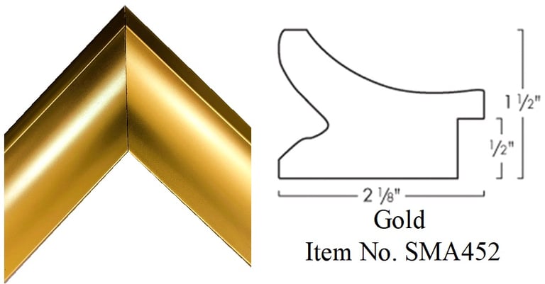 Golden Picture Frame  Item No. SMA452
