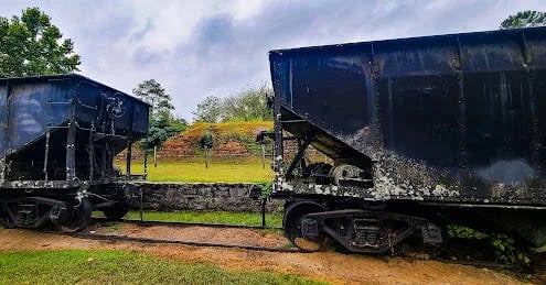 Chickamauga, GA - The train that hauled coal to the Coke Ovens in 1891