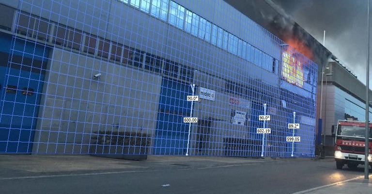 Toma de medidas en imágenes