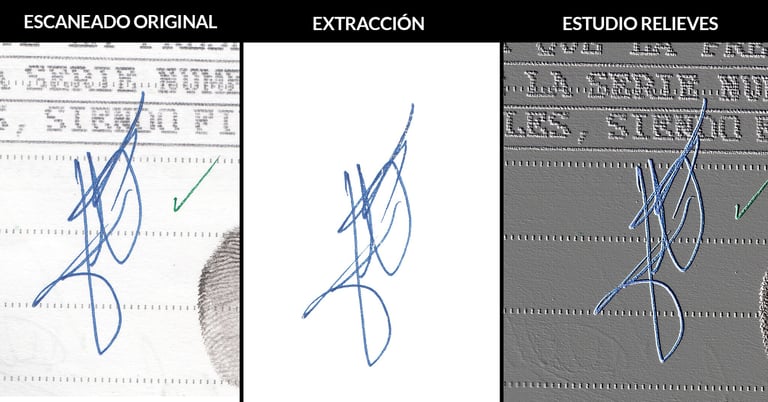 Extracción de firma