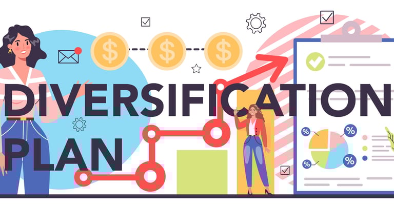 the word "diversification plan" for a blog post for gold ira about if it can diversify portfolios