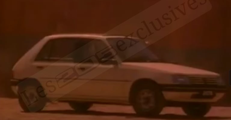 PUB TV Peugeot 205 Indiana 1992