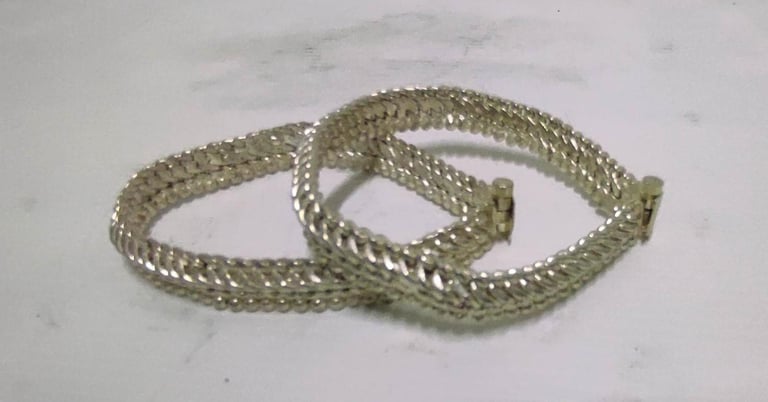 "Handcrafted artificial tribal anklet pair–ethnic jewelry for women-for foreign markets"