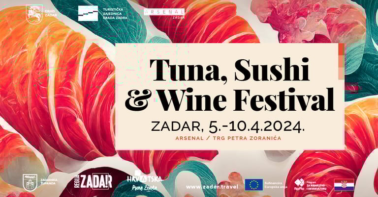 tuna, sushi i wine festival zadar