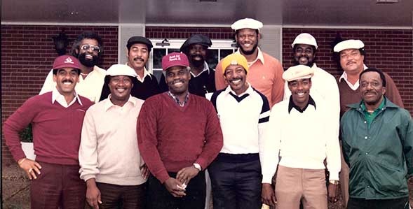 Par Four Golf Club photo of a group of black golfers