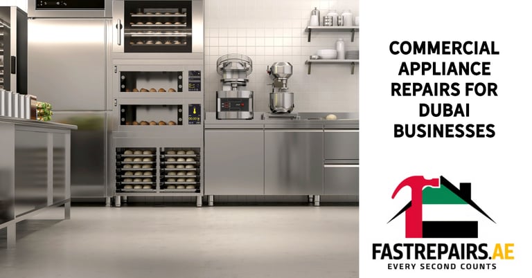 a kitchen with a large counter top and a refrigerator