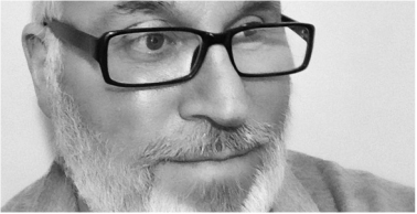 Black and White portrait of Mark T Gillan