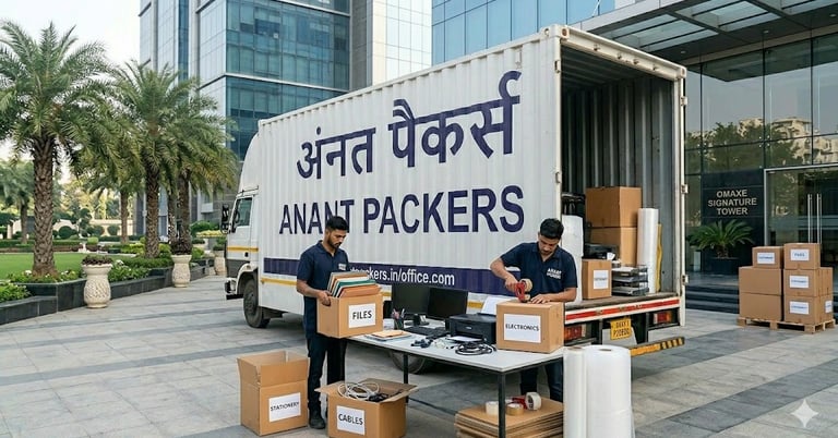 Office Shifting in Vibhuti Khand | Anant Packers