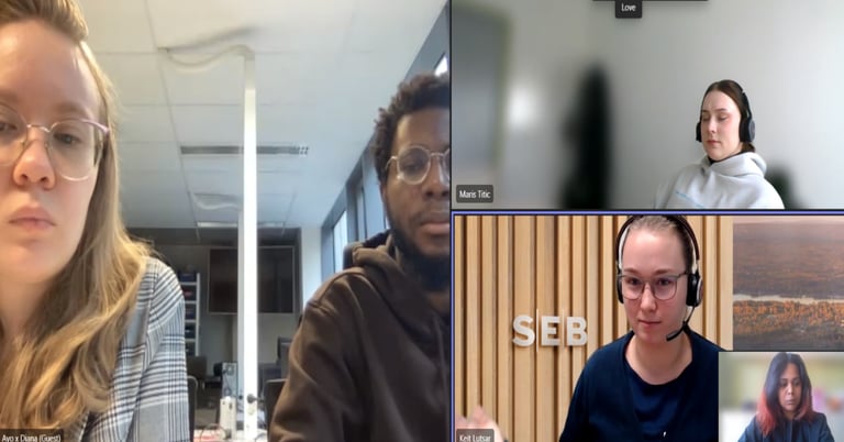 Друга відео конференція дослідників з консультантами SEB