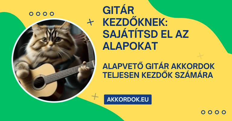 Gitár akkordok teljesen kezdőknek