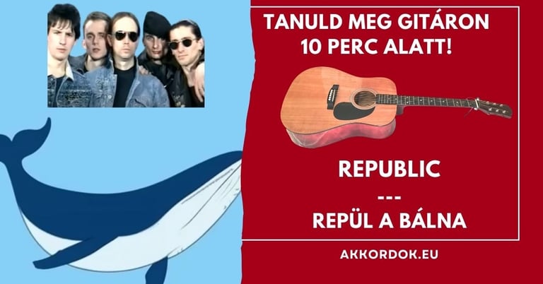 Akkordok kezdőknek: Republic - Repül a bálna