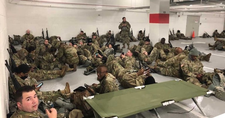 National Guard, Washington DC, Democrats Are scared, Project give a shit, gas project