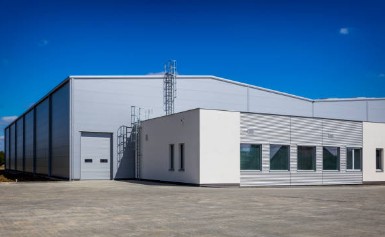 cherbourg industrie usine construction extension bâtiment ossature métallique maître d'oeuvre