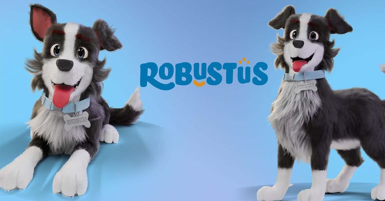 mascote 3D, personagem 3D