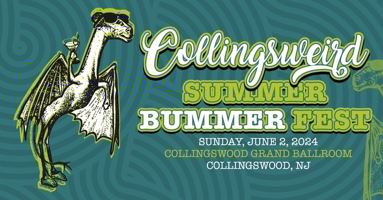 Collingsweird Summer Bummer Fest 2024 poster