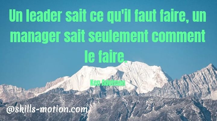 compétences clés en leadership