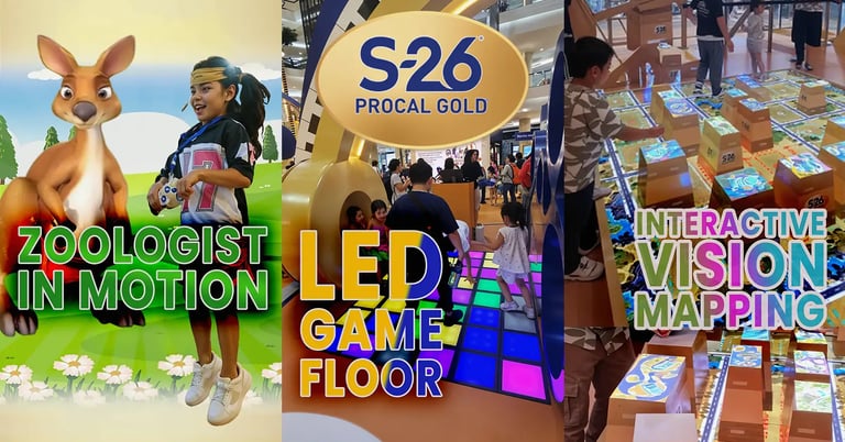 S-26 Interactive Playground with LED Floor and Vision Mapping