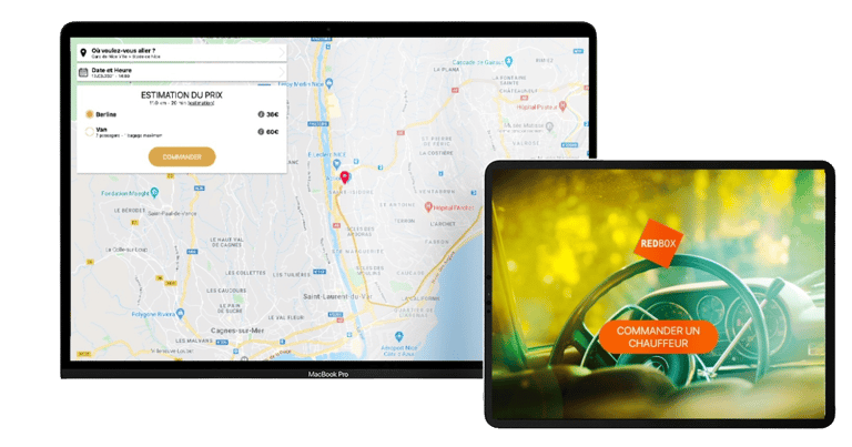 Réservation VTC en ligne – Application Les Transports Lyonnais pour chauffeurs privés à Lyon.