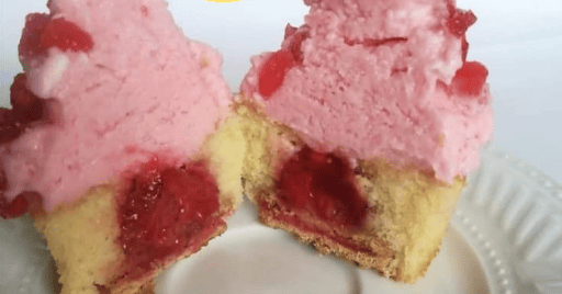 cupcake fresa galleta crujiente pasteleria queti lima