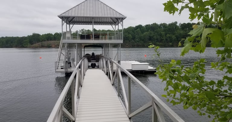after boat dock washing Smith Lake AL