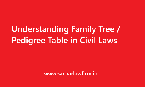 Understanding Family Tree / Pedigree Table in Civil Laws
