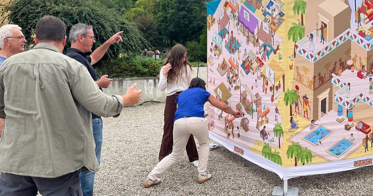jeu cherche et trouve pour activation de marque