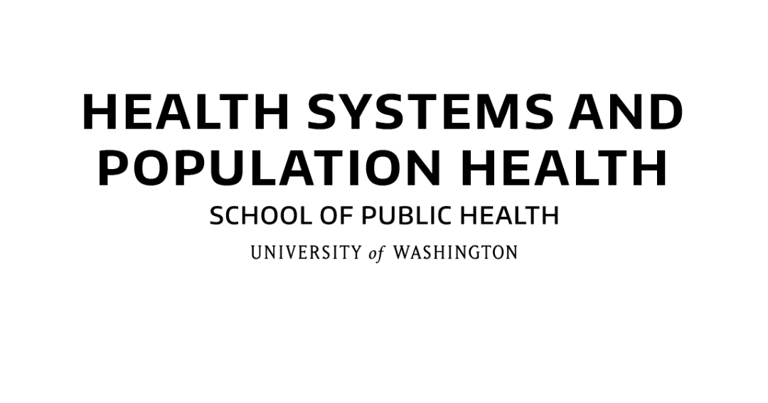 Logo for UWSPH Health Systems and Population Health