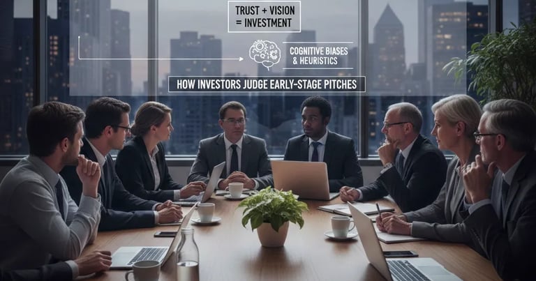 VC Pattern Recognition: How Investors Judge Early-Stage Pitches