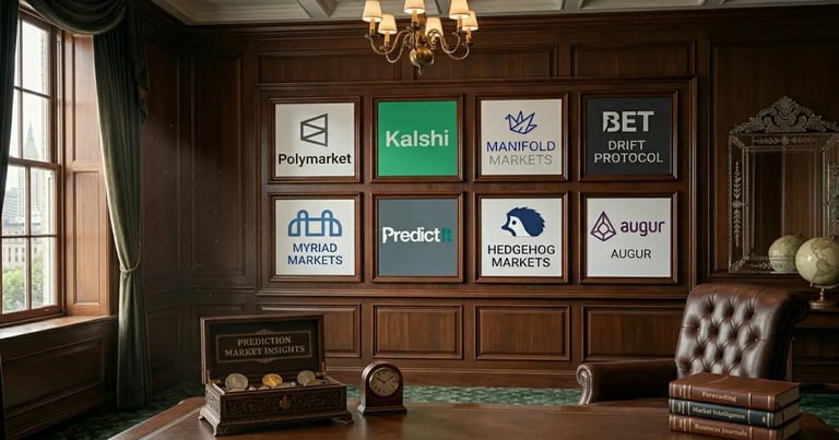 Prediction market logos
