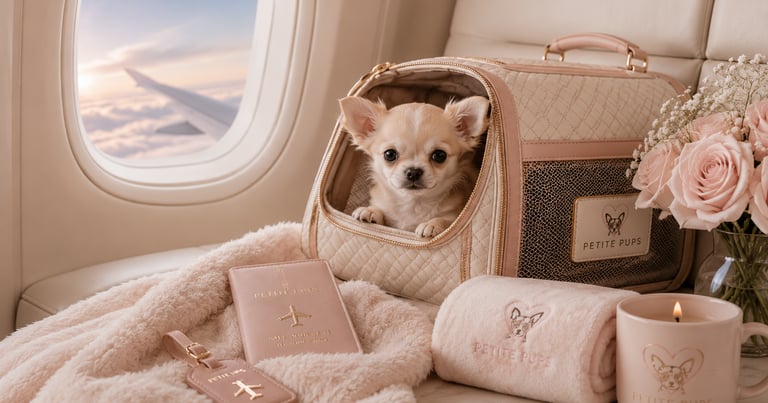 Petite Pups | Luxury Chihuahua Puppies | Nationwide Flight Nanny Puppy Delivery