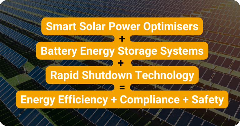 How Smart Solar Optimisers & Battery Energy Storage Work Together for Maximum Energy Efficiency