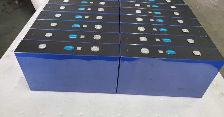 CATL batteries racked up