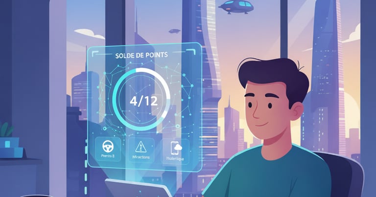 solde de points permis de conduire