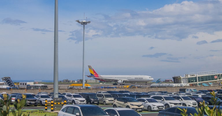 Our Taxis waiting outside the Airport to ensure on-time, smooth, and hassle-free  rides.