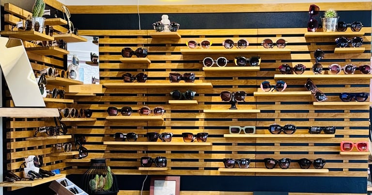 Lunettes de soleil à Seignosse