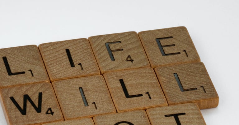 a wooden block with words written on it Life Insurance Quote TWC Financial